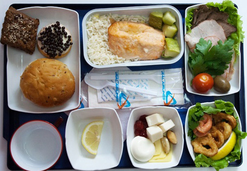 питание на борту самолетов